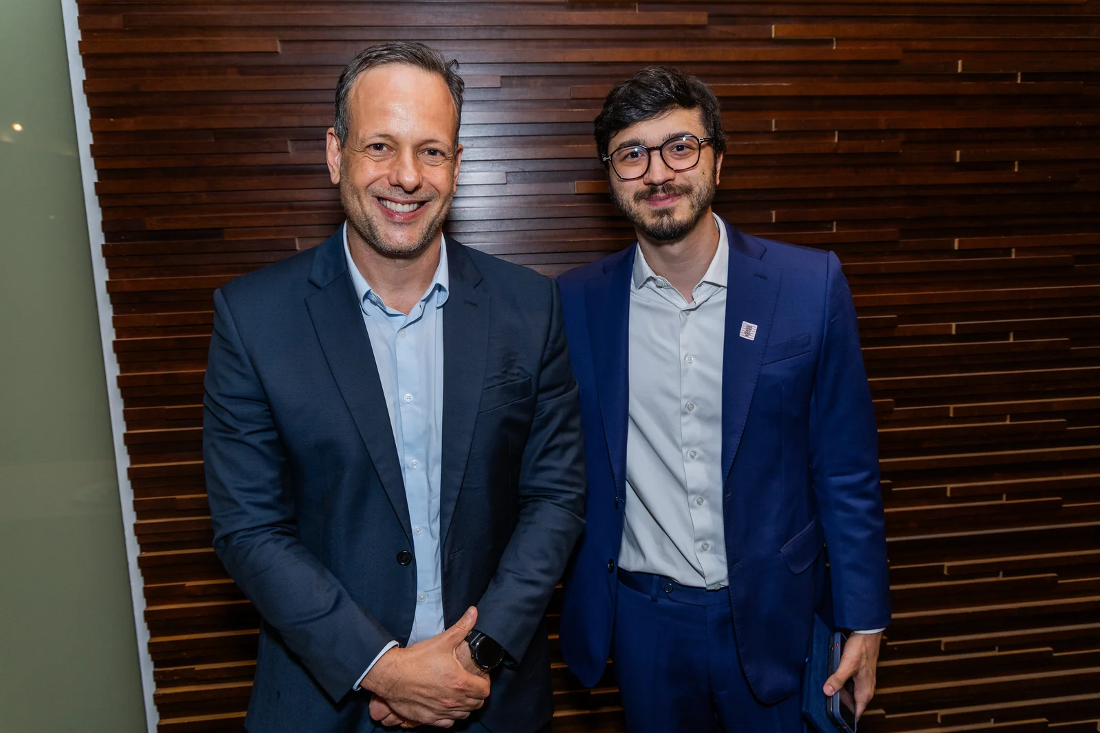 Dois participantes do CBEXS Futuro em um dos encontros