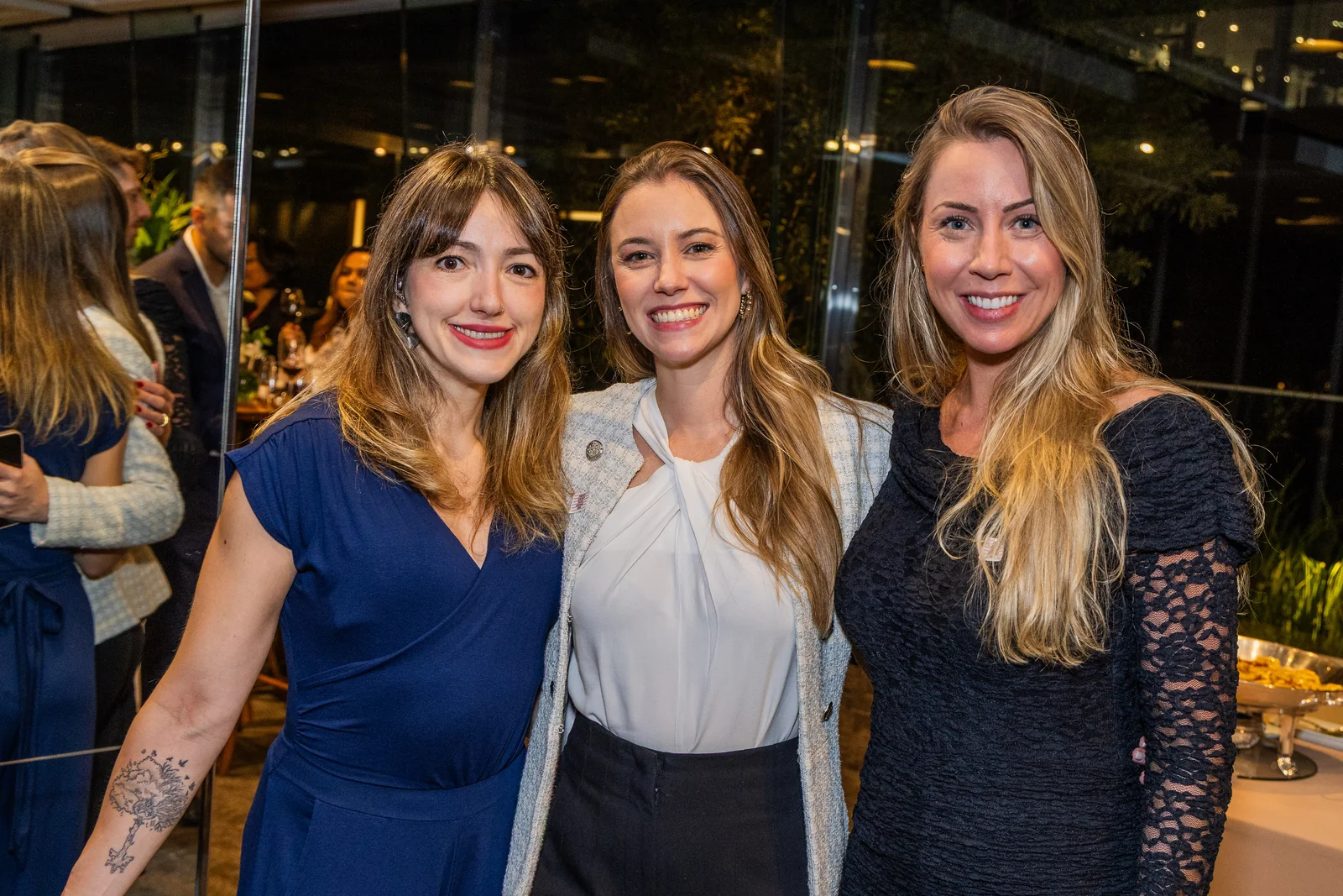 Três participantes do CBEXS Futuro em um encontro